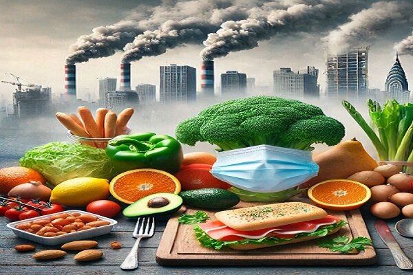 راهکارهای تغذیه‌ای برای مقابله با اثرات مخرب آلودگی هوا بر
بدن